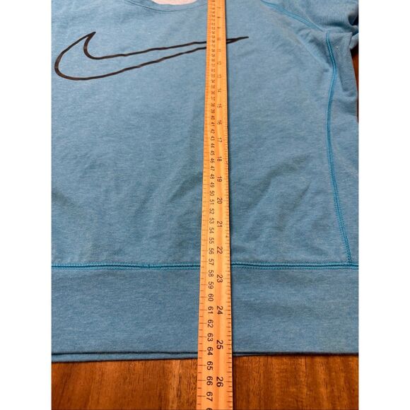 Nike Dri-fit Blue Pullover Sweatshirt Top Active Running Women's Size Small - Picture 6 of 8